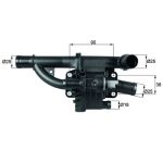 Termostato, refrigerante MAHLE TH 40 83