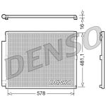 Condensatore, impianto di climatizzazione DENSO DCN50017