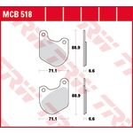 Juego de pastillas de freno TRW MCB518