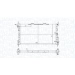 Radiator, motorkoeling MAGNETI MARELLI 350213181200