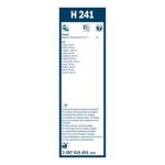 Torkarblad BOSCH Twin 3 397 015 451, 240mm, Bakre delen, 1 Stycke