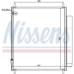 Condensator, airconditioning NISSENS 940284