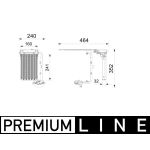 Wärmeerzeuger, Innenraumheizung BEHR *** PREMIUM LINE *** MAHLE AHE 3 000P