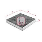 Kupéfilter SOFIMA S 4318 CA