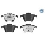 Bremsbelagsatz, Scheibenbremse MEYLE 025 240 1118/PD