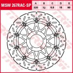 Disque de frein TRW MSW267RAC-SP, 1 Pièce