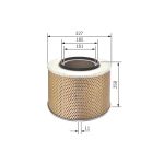 Luftfilter BOSCH FILTRY 1 457 429 779