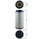 Filtro de ar MAHLE LX 1687