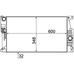 Motorkylare MAHLE CR 1907 000P