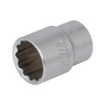 Zwölfkantnuss 3/8 zoll TOPTUL 16 mm 12-kant