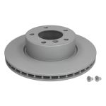 Disco de freno ATE 24.0124-0197.1 frente, ventilado, altamente carbonizado, 1 pieza