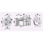 Klimakompressor AVA COOLING RTAK636