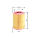 Luftfilter BOSCH FILTRY F 026 400 196