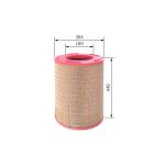 Filtro de ar BOSCH FILTRY F 026 400 526