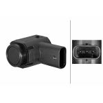 Sensor, ayuda al aparcamiento HELLA 6PX 358 270-851
