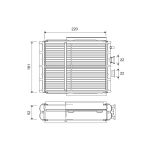 Intercambiador de calor, calefacción interior VALEO 811656
