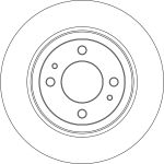 Bremsscheibe TRW DF6561