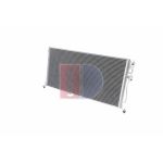 Condensator, airconditioning AKS DASIS 142008N