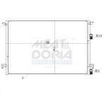 Condenseur (climatisation) MEAT & DORIA 991179