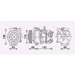 Klimakompressor AVA COOLING HYK452