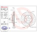 Disque de frein BREMBO 09.A637.1X