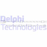 Waarschuwingscontact, remvoering-/blokslijtage DELPHI LZ0254