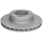 Disque de frein ATE 24.0124-0210.1 avant, ventilé, hautement carbonisé, 1 pièce