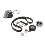 Kit de correia de distribuição (correia + polia + bomba de líquido) GATES PowerGrip™ KP15661XS