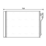 Condensator, airconditioning AVA COOLING BWA5435D