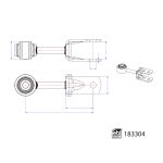 Stange/Strebe, Stabilisator FEBI BILSTEIN 183304