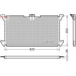 Condensator, airconditioning DENSO DCN99075