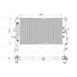 Motorkylare VALEO 734386