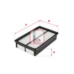 Luftfilter SOFIMA S 3626 A