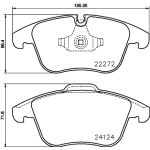 Juego de pastillas de freno, freno de disco BREMBO P 36 030