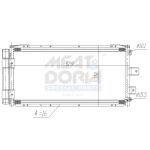 Condensator, airconditioning MEAT & DORIA 991190