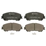 Bromsbeläggssats BREMBO P 56 100, fram