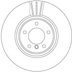 DoppelBromsskiva TRW DF6609S