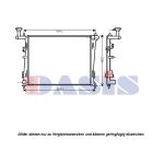 Motorkühler AKS DASIS 510071N