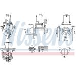 EGR-klep NISSENS 98510