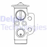 Paisuntaventtiili, ilmastointilaite DELPHI CB1022V