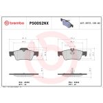 Bremsbelagsatz, Scheibenbremse XTRA LINE - Ceramic BREMBO P50052NX