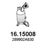 Filtre à particules / à suie, échappement ASSO MARMITTE SRL 16.15008