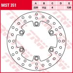 Disco freno TRW MST351, 1 Pezzo