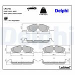 Jarrupala, levyjarru DELPHI LP3751