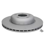 Disco de freno ATE 24.0124-0239.2 frente, ventilado, altamente carbonizado, 1 pieza