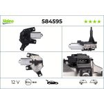 Wischermotor VALEO VAL584595
