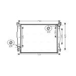 Motorkylare AVA COOLING AIA2245