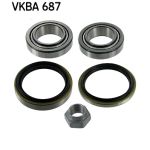 Conjunto de rolamentos de roda SKF VKBA 687