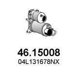 Filtre à particules / à suie, échappement ASSO MARMITTE SRL 46.15008