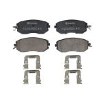 Bremsbelagsatz BREMBO P 78 021, Vorne